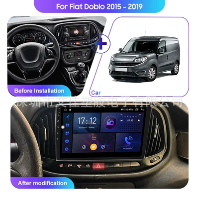 DVD Navigation Fiat/Doblogps Android Large Screen