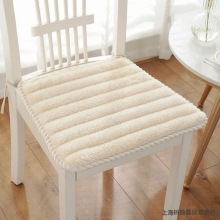 屁墊冬季加厚毛絨餐椅坐墊辦公室電腦防滑椅墊學生座椅梯形椅子.