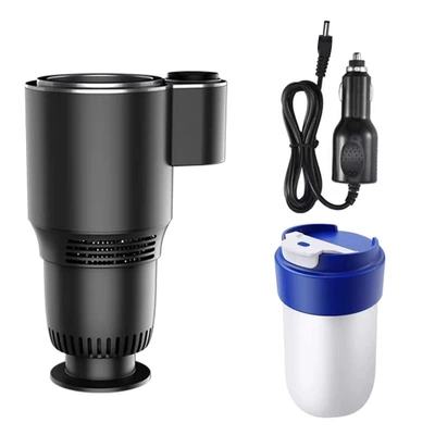 Soyuducular refrigeration heating Cup mini refrigerator - d-car-mounted-cold-and-hot-cup-cigarette-lighter-coffee-cup