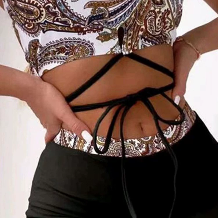 Раздельный купальник, европейский стиль, высокая талия, Aliexpress