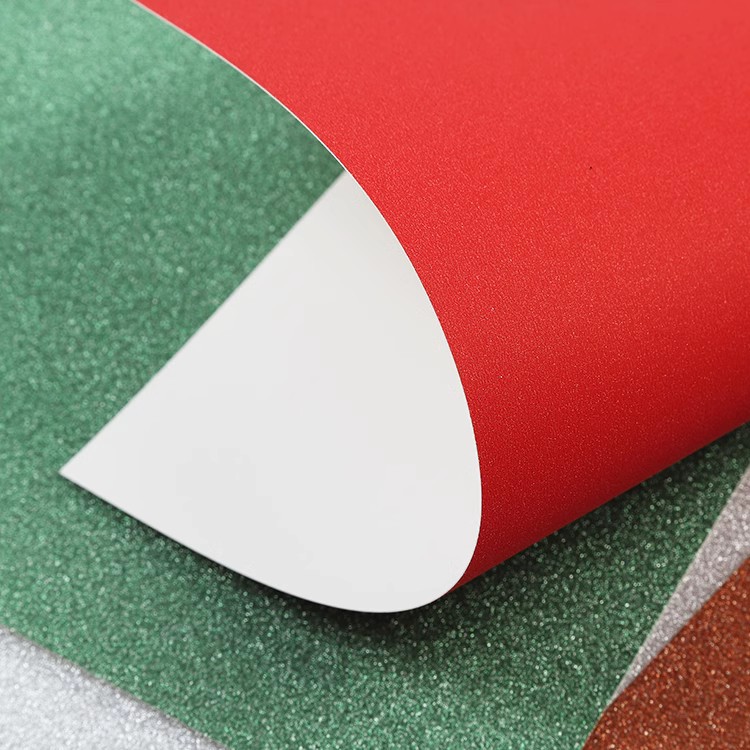 Papel de polvo de oro A4 polvo de oro no caiga papel de cebolla de oro polvo brillante papel de polvo de jardín de infantes DIY material hecho a mano 250g en stock