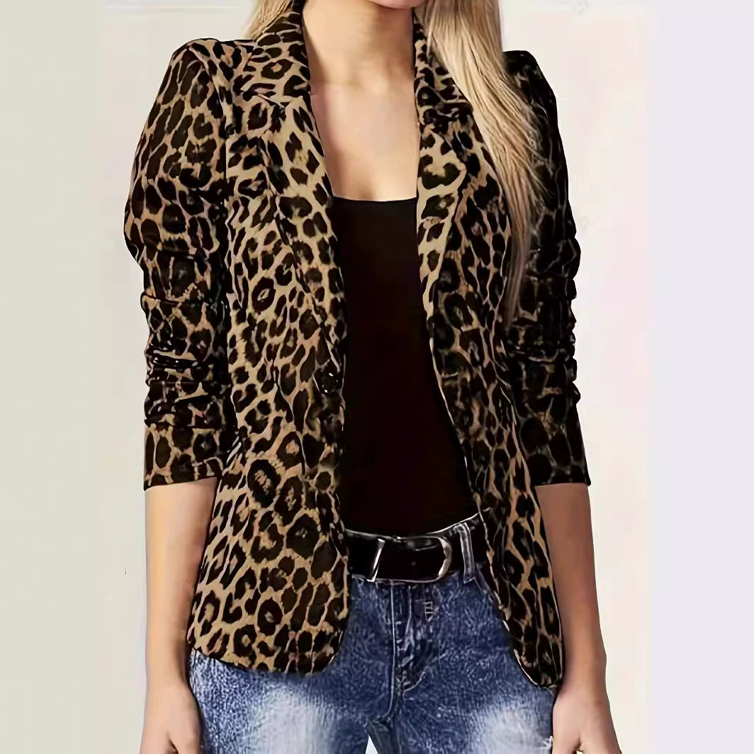 Демисезонная модная трендовая тонкая классическая пиджак костюм, европейский стиль