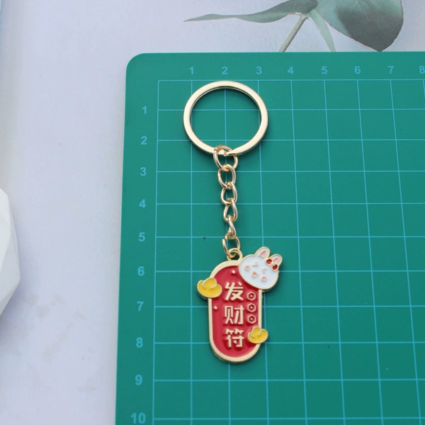 Rabbit fortune charm