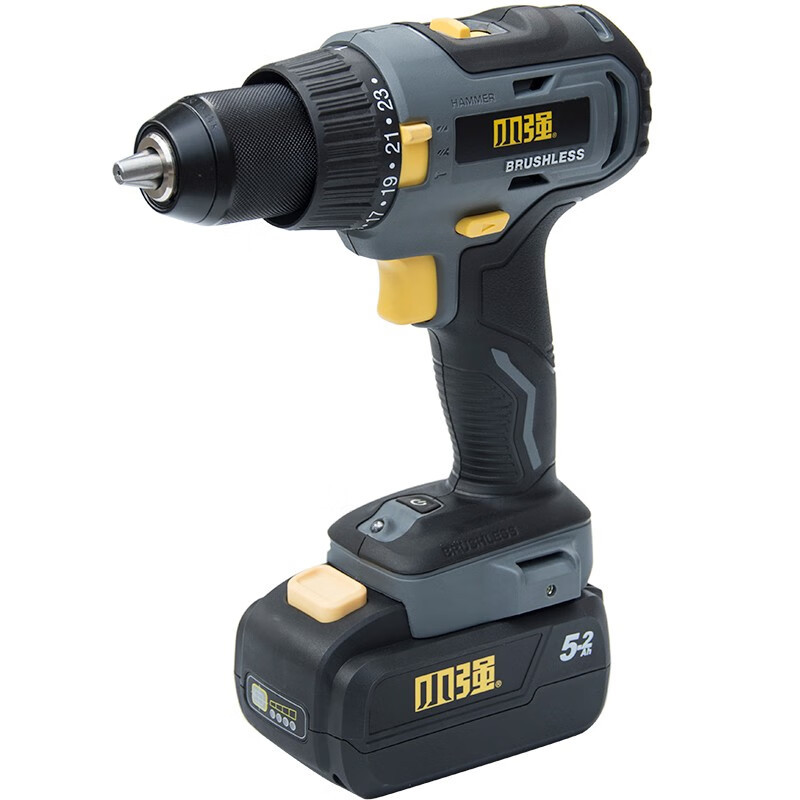 Pequeño taladro de impacto de carga de litio fuerte taladro de mano antorcha taladro de mano multifunción destornillador eléctrico herramienta eléctrica 5287