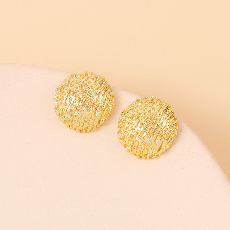 6g Weight Earrings Classification Wedding, Travel Occasion Flower Pattern Women'S Gender Fashion Geometric Irregular Flower Earrings 8