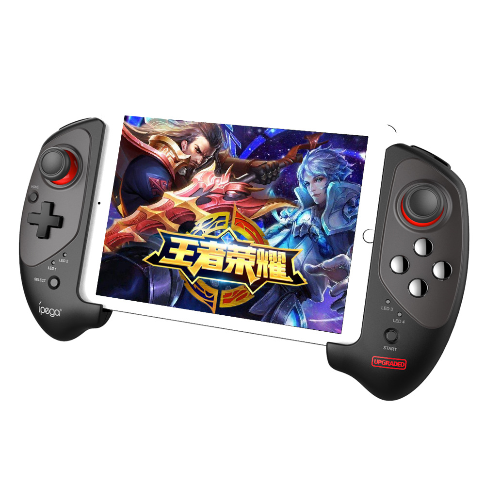PG9083S murciélago rojo inalámbrico Bluetooth juego de estiramiento Mango para Android IOS conexión directa GamePad