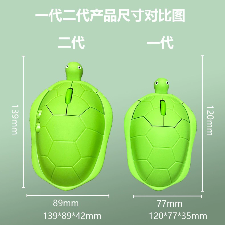 Творческий мультфильм проводная мышь беспроводная черепаха мышь розовая милая мышь универсальная беспроводная Bluetooth черепаха мышь