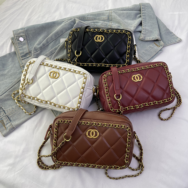 Chain, one-shoulder bag, Chanel style