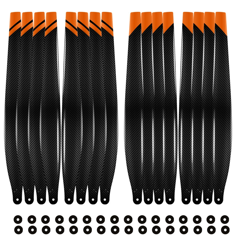 Черные лопасти из углеродного волокна для пропеллеров DJI T50, T40, T20P, модели 5413, 5415, аксессуары.