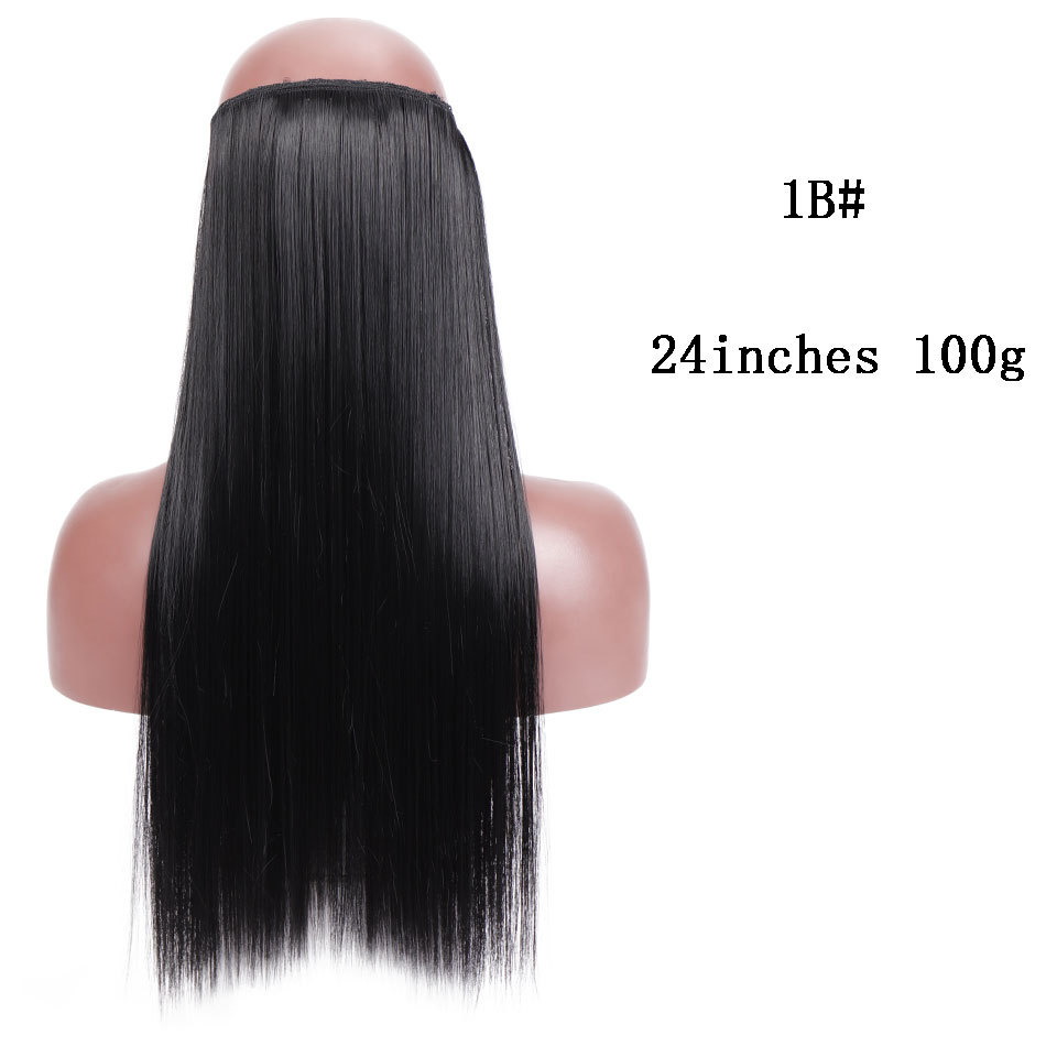 Retro Style Women's Retro Holiday High Temperature Wire Long Straight Hair Wigs