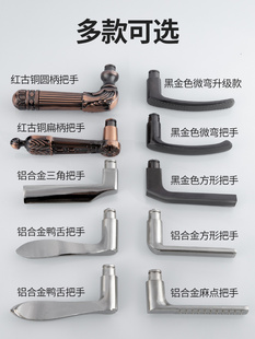 ♔ Door Handle Handle Anti-Theft Door Lock Universal Hand-Pull Accessories Large Door Household Handle Room Entry Bedroom