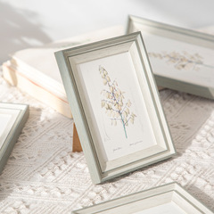 Photo printing and frame placement, versatile horizontal and vertical creative wall hanging, minimalist 6-inch, 7-inch, 8-inch A4 desk photo frame decoration