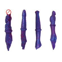 千爱LUUK手掌仿真双头假阳具男女同拉拉情趣用品房事游戏性玩具