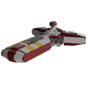 Moc-93460 Peltar Class Frigate 400 Particle Number Christmas Gift for Children