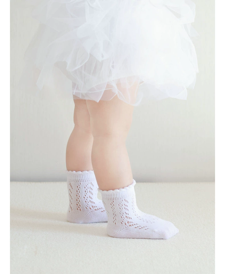 Calcetines con detalle calado