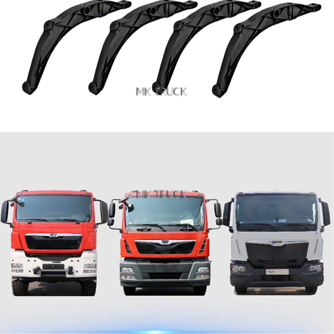 Soporte de visera 81637350032 para MAN TGA/TGS camión de fábrica
