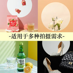 INS style double-sided photo background board for shooting Morandi color Internet celebrity photo props gourmet solid color photography board