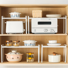 PK7J廚房櫥櫃分層置物架台面台上多層雙層架子櫃內柜子收納隔板