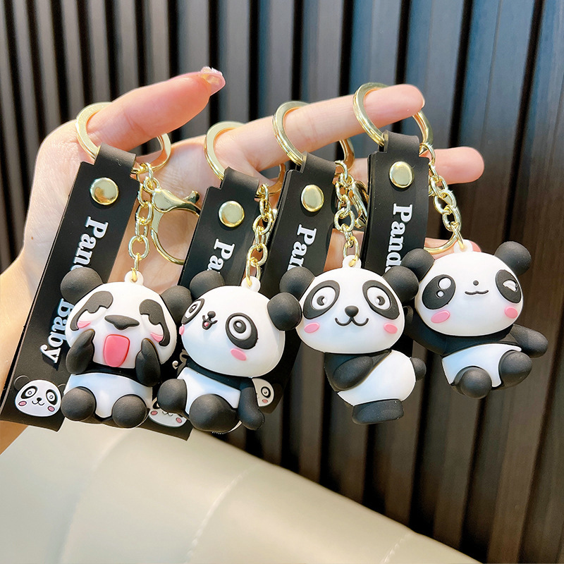 Cartoon Panda Plush For Women 2024 New Creative Practical Gift Pendant Exquisite Backpack Keychain_voghion.com