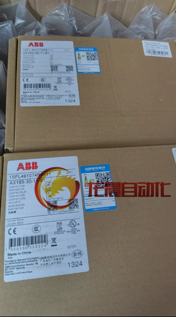 ABB 电磁接触器 24VAC, AX185-30-11-81 P/N: 1SFL491074R8111