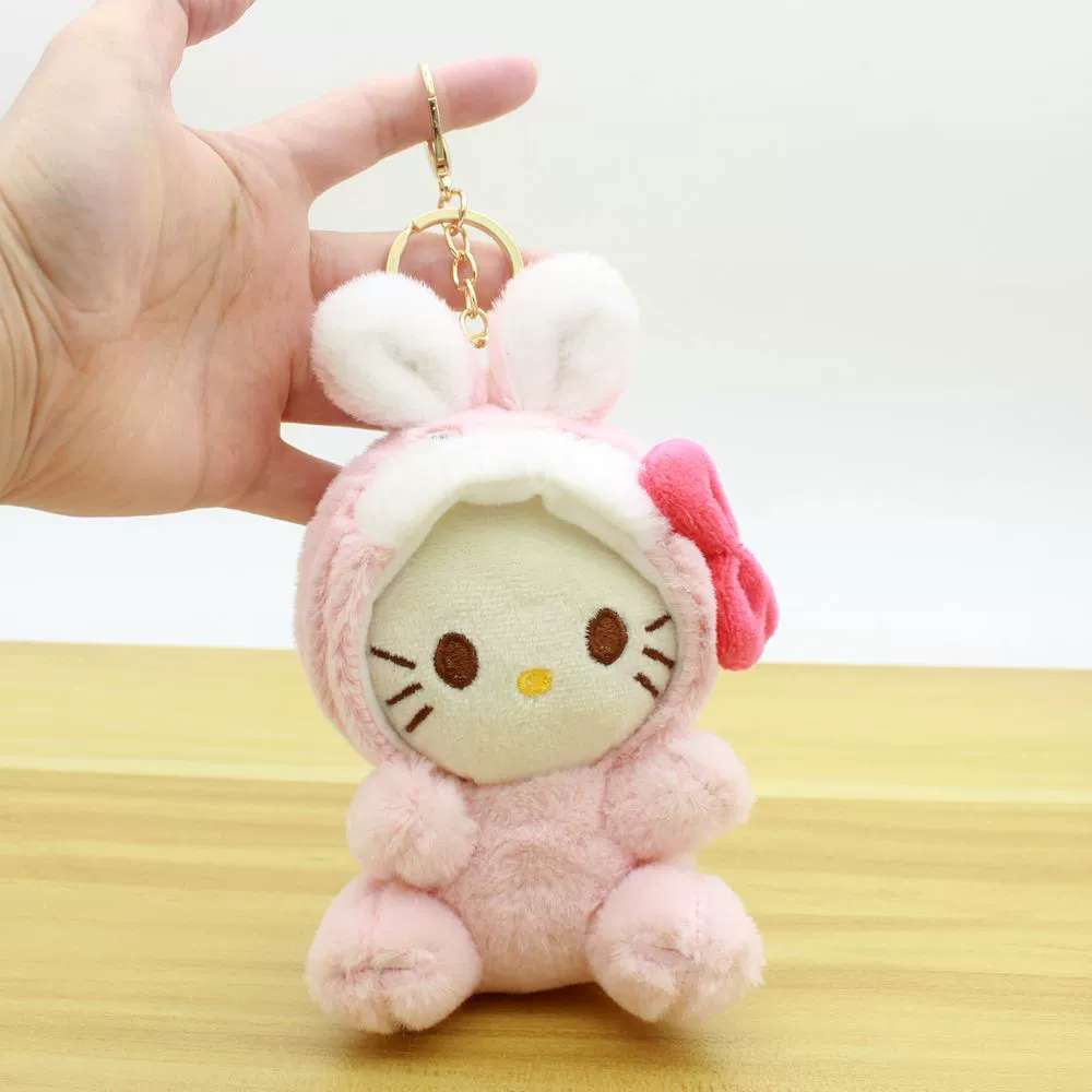 Sanrio, милый плюшевый игрушка, креативный брелок, мультяшная кукла, букет