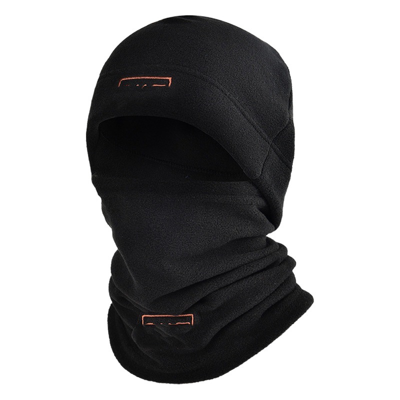 in stock autumn and winter fleece hat sports cold-proof polar fleece collar outdoor riding mask warm cold-proof scarf suit