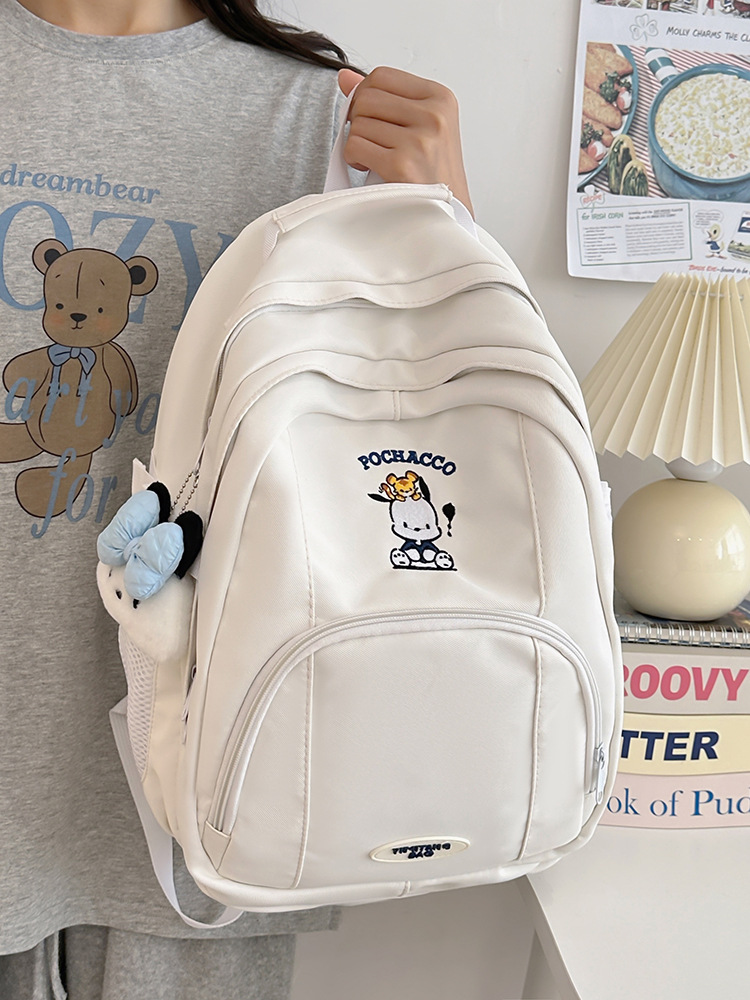 Mujeres de estilo japonés mochila de bambina, estudiantes de secundaria de dibujos animados lindas mochila de alto valor