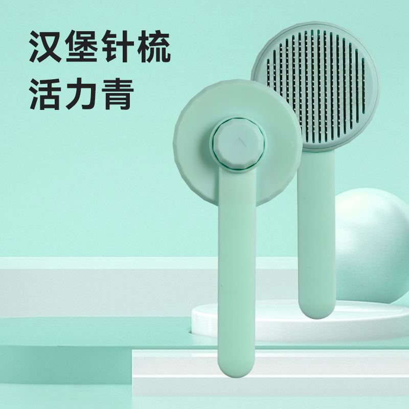 구슬이있는 224 스테인레스 스틸 핀-블루