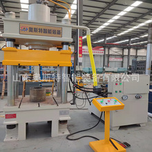 160吨三梁四柱粉末成型液压机 500吨化粪池成型油压机 压饼模压机