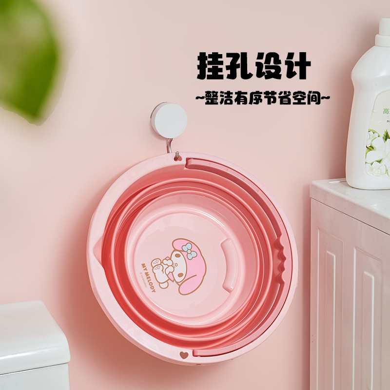 便携式可折叠水桶车载户外加厚洗车桶车用钓鱼桶旅行式家用塑料桶