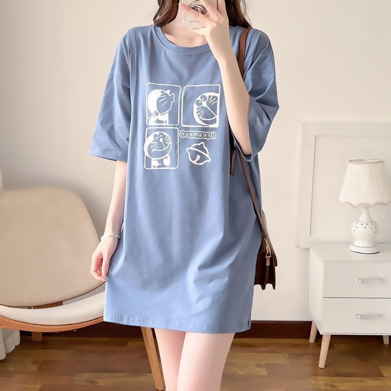 Темно-синий # кадр Doraemon белый рисунок