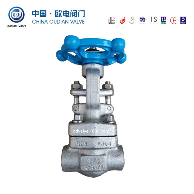 锻钢截止阀     内丝截止阀      J11W-800LB