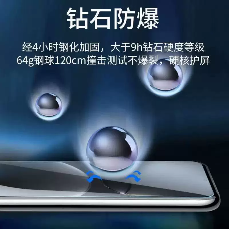 Подходит для защитного стекла Redmi Note13 полное покрытие, защитная плёнка Redmi Note13Pro/RPro HD антиближний свет
