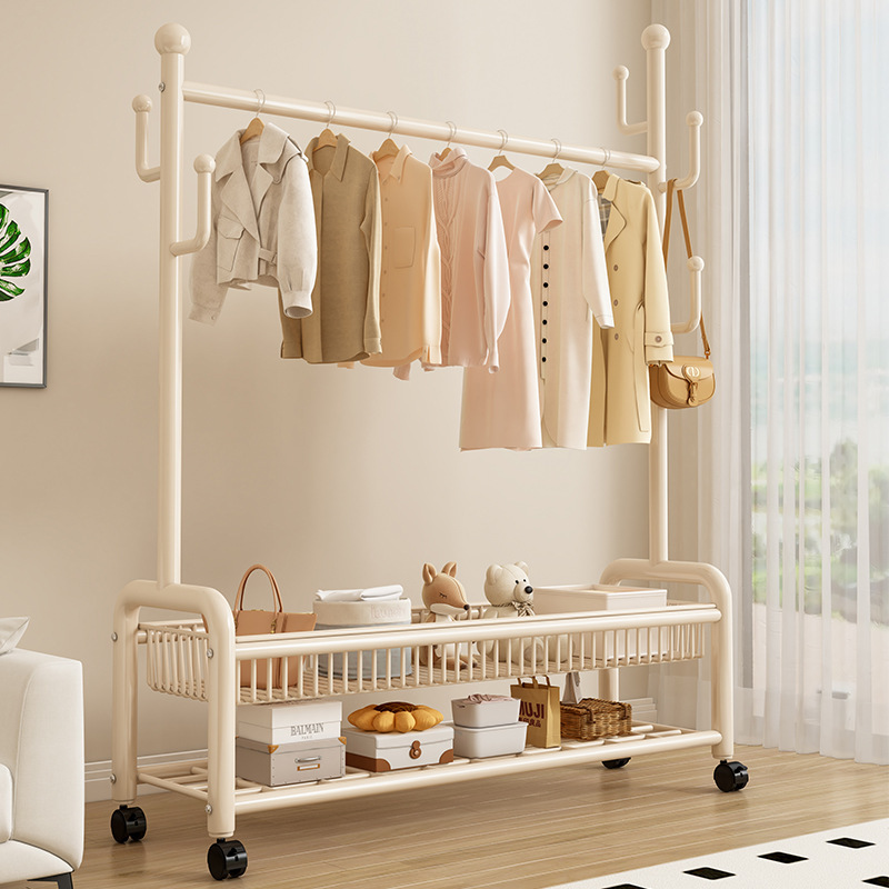 Coat Rack Floor Vertical Indoor Household Hanger Cactus Hanger Drying Rack Dormitory Coat Rack Storage Rack