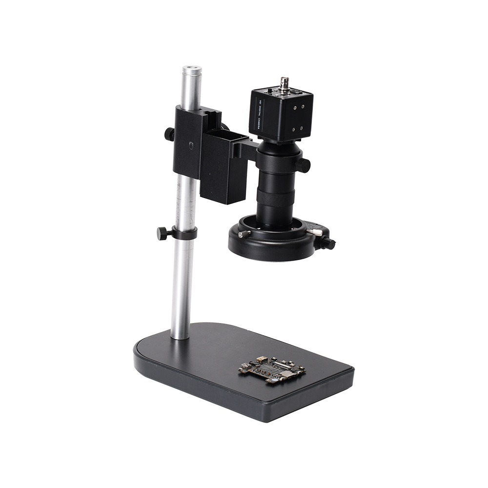 BNC工业相机电子显微镜机器视觉检测130倍放大手机维修