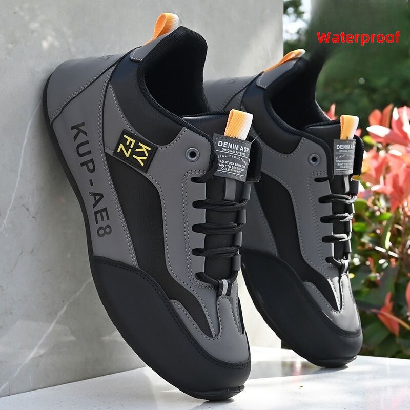 Brand Size Men's Shoes 2025 New Summer Leather Waterproof Men's Shoes Lightweight Casual Shoes Large Size Brand Size Men's Shoes 2025 New Summer Leather Waterproof Men's Shoes Lightweight Casual Shoes Large Size