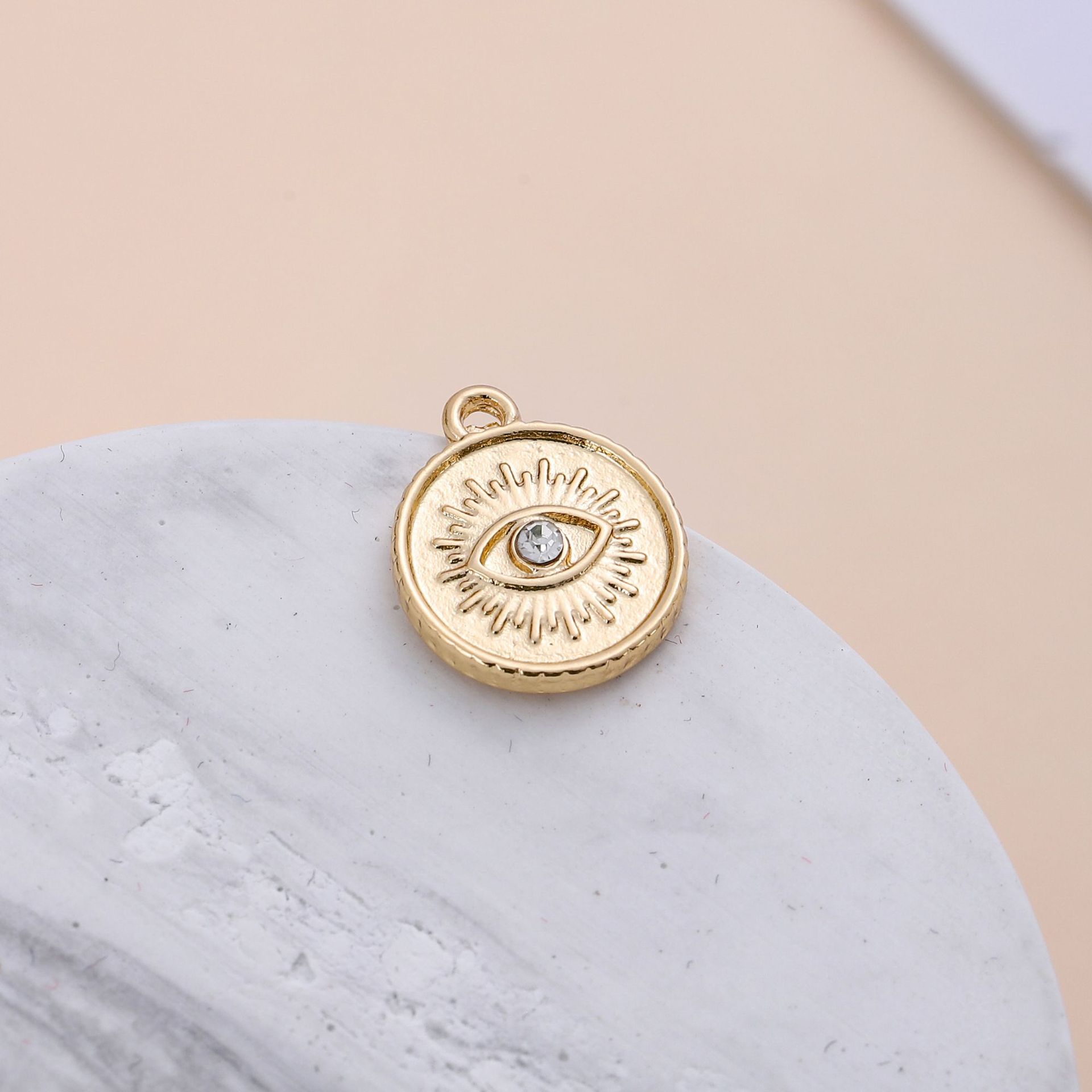 3g Weight Pendant Jewelry Making Type DIY Jewelry Accessories Classification 1 Piece Quantity Zinc alloy Material Cross, Devil's Eye, Butterfly Pattern All Seasons Season Plating Design Simple Style Style 1 Piece Zinc Alloy Cross Devil's Eye Butterfly Pendant 5