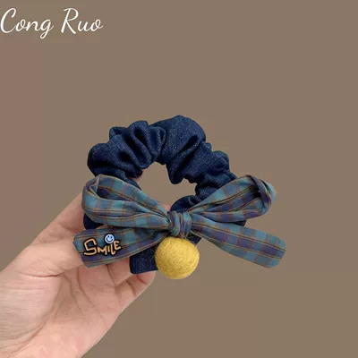 Pom-Pom Hair Band Hair Cover, Saç üçün rezinlər