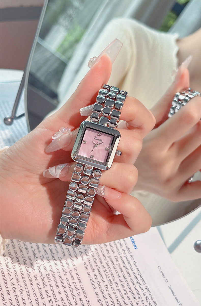 Pointer Display Type Vintage Style Classic Style Geometric Butterfly Double Snap Quartz Watch Women's Watches