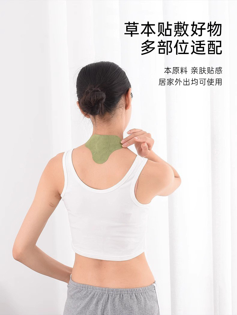 Moxa Warming Patch Ai Cao Moxibustion Plaster for Neck Back and Knees 12 Patches per Box specifications