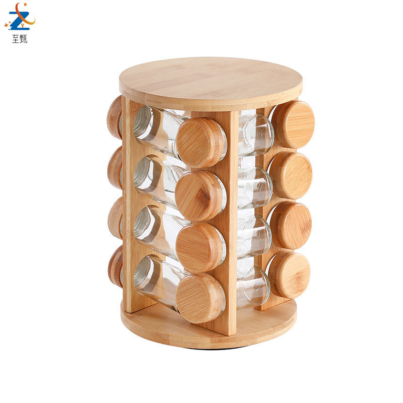 Round bamboo cover 16 heads