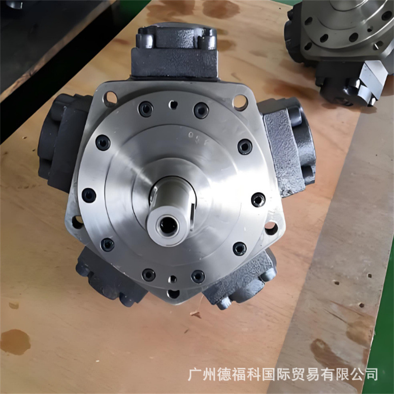 JMDG1-125小型注塑机床用外五星径向柱塞液压马达双平键