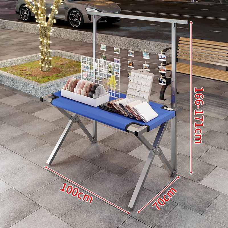 업그레이드된 두꺼운 1m 싱글 테이블 + 행잉랙 [결합팩]