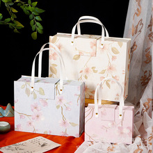 2025新款国风手提盒伴娘伴手礼盒结婚喜糖盒生日礼物盒包装盒子