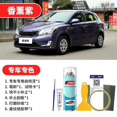 Avtomobil boya qələmləri: Special Self-Spray Paint - aromatherapy-purple-emergency-repair