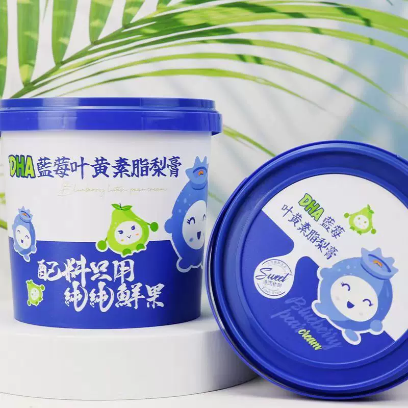DHA蓝莓叶黄素脂梨膏桶装210g熬制秋梨膏源头厂现货代发批发滋养