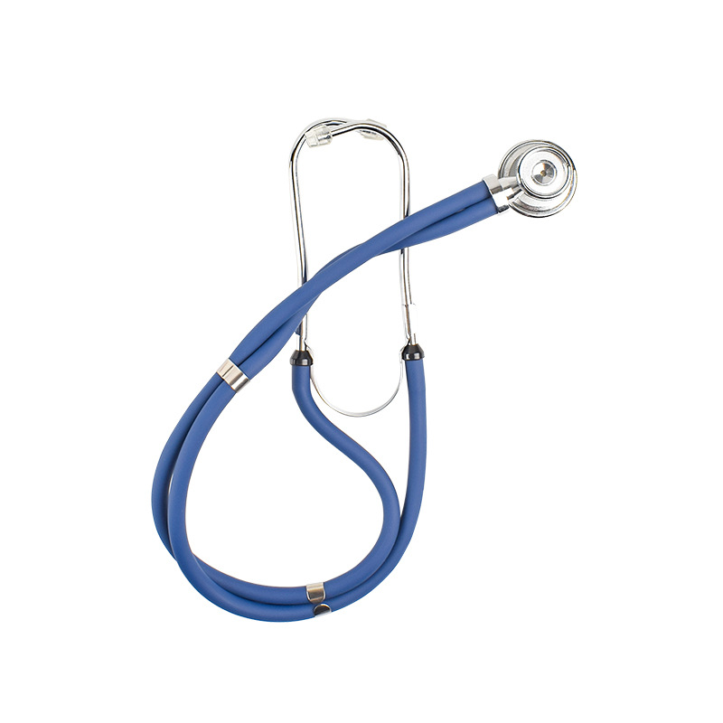 Estetoscopio veterinario de doble tubo estetoscopio de uso único para gatos, perros, cerdos, vacas y ovejas, dispositivo especial de diagnóstico y tratamiento para granjas