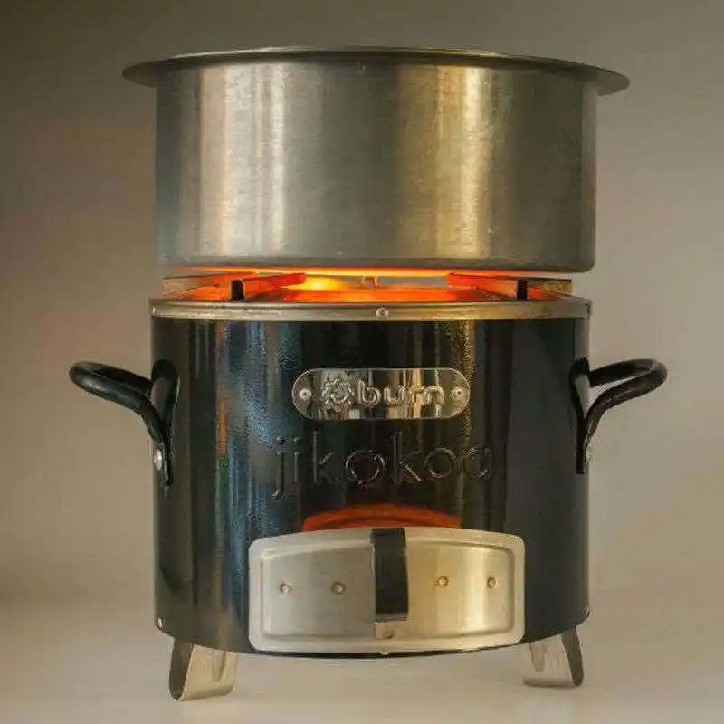 不锈钢家用柴火炉柴火灶多功能非洲炉cook stove户外野营柴火炉