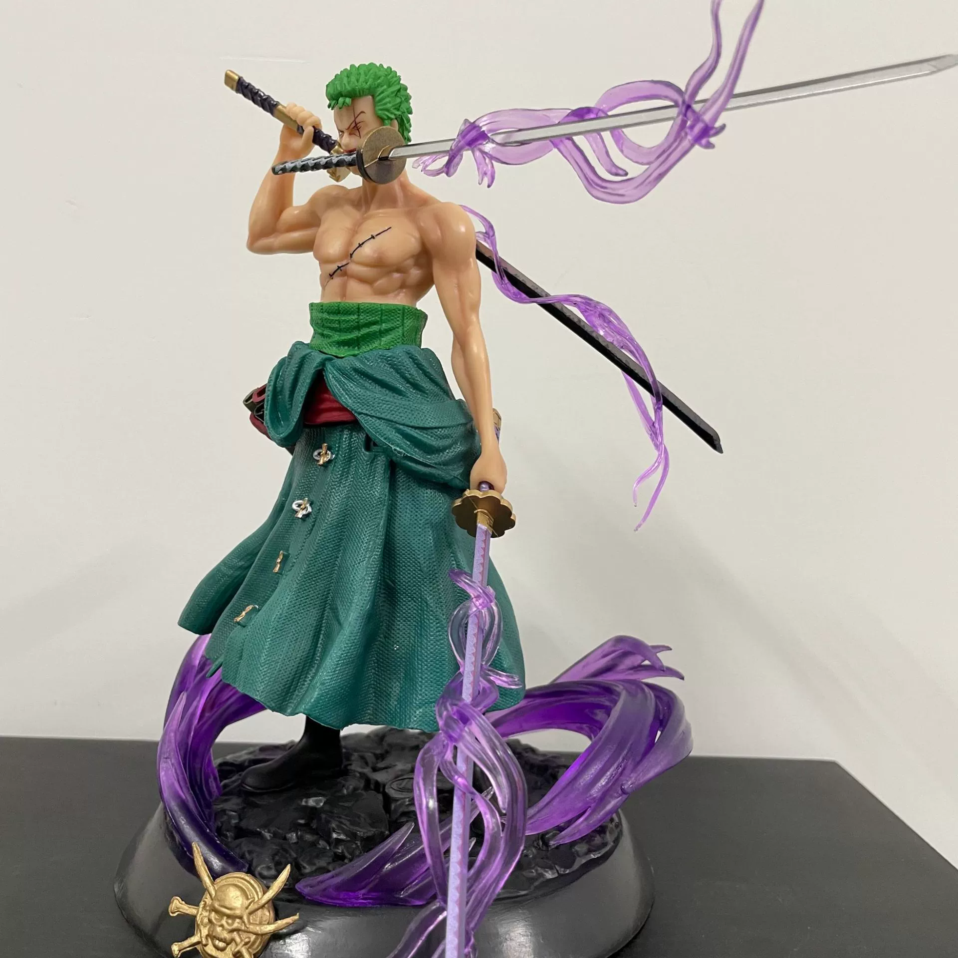 One Piece Hand GK Fantasy Саурон Сан Дао двойная голова может заменить сцену, бюст-скульптура в коробке