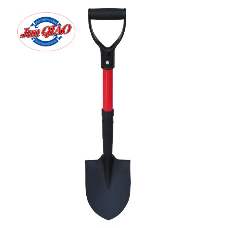 园林工具工厂大量供应外贸出口纤维杆钢锹